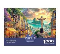 Christ The Redeemer_ Brazil Jigsaw Puzzle for Adults And Teenagers, Impossible 1000 Piece Puzzle, Mindfulness & Family Fun Activity, Challenging Puzzle Game 70x50cm/1000pcs