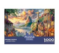 Christ The Redeemer_ Brazil Puzzle 1000 Piece Impossible Puzzle for Adults, Family Activity & Challenging Toy 38x26cm/1000pcs
