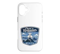 Christ The Redeemer Brazil Rio De Janeiro Landmark Travel Case for iPhone 16 Plus