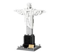Christ the Redeemer Rio Building Set, 973PCS Famous Landmark Architecture Model, Collectible Display Jesus Architecture Bricks Kit, Creative Construction Kit, Idea Gifts for Teens & Adults(5231)