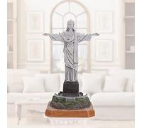 Christ the Redeemer Statue - Miniature Resin Sculpture - Rio de Janeiro Landmark Souvenir - Decorative Art Piece for Home or Office - Unique Collectible Decoration