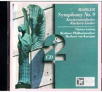 Christa Ludwig - Gustav Mahler Symphony No.9 Kindertotenlieder Ruckert Lieder (UK Import)
