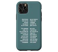 Christan faith The Lord's Prayer Our Father jesus crucifix Case for iPhone 11 Pro