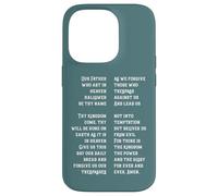 Christan faith The Lord's Prayer Our Father jesus crucifix Case for iPhone 14 Pro