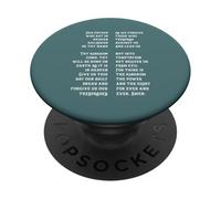 Christan faith The Lord's Prayer Our Father jesus crucifix PopSockets Adhesive PopGrip