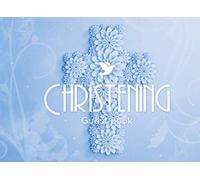 Christening Guest Book: A Baptism Guest Book for Boy