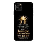 Christian 2 Chronicles 7:14 If My People Shall Pray Case for iPhone 11 Pro Max