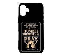 Christian 2 Chronicles 7:14 If My People Shall Pray Case for iPhone 16 Plus