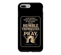 Christian 2 Chronicles 7:14 If My People Shall Pray Case for iPhone 7 Plus/8 Plus