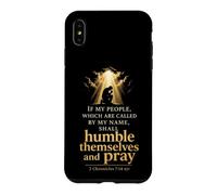 Christian 2 Chronicles 7:14 If My People Shall Pray Case for iPhone XS Max
