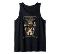 Christian 2 Chronicles 7:14 If My People Shall Pray Tank Top