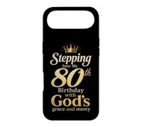 Christian 80th Birthday God's Grace And Mercy Gift Case for iPhone Air