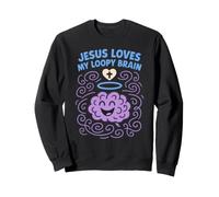 Christian ADHD Faith Mental Health Jesus Neurodivergent Sweatshirt