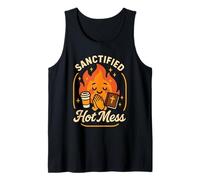 Christian ADHD Faith Mental Health Jesus Neurodivergent Tank Top
