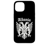 Christian Albanian Eagle with Cross - Albania Case for iPhone 15