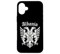 Christian Albanian Eagle with Cross - Albania Case for iPhone 16 Plus