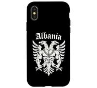Christian Albanian Eagle with Cross - Albania Case for iPhone X/XS