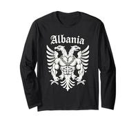 Christian Albanian Eagle with Cross - Albania Long Sleeve T-Shirt