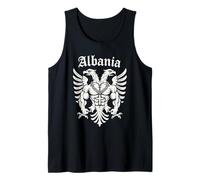 Christian Albanian Eagle with Cross - Albania Tank Top