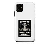 Christian Alien Meme Paranormal Prophecy Spiritual Warfare Case for iPhone 11