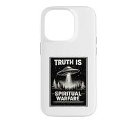 Christian Alien Meme Paranormal Prophecy Spiritual Warfare Case for iPhone 14 Pro