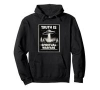 Christian Alien Meme Paranormal Prophecy Spiritual Warfare Pullover Hoodie
