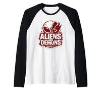 Christian Aliens are Demons 2 Corinthians 11:14 Scripture Raglan Baseball Tee
