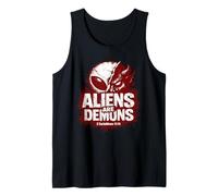 Christian Aliens are Demons 2 Corinthians 11:14 Scripture Tank Top