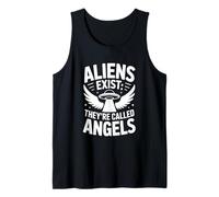 Christian Aliens Exist Theyre Called Angels Tank Top