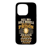 Christian All My Role Models Went To Prison Gift Case for iPhone 15 Pro