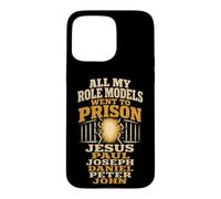 Christian All My Role Models Went To Prison Gift Case for iPhone 15 Pro Max