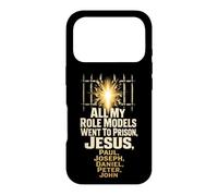 Christian All My Role Models Went To Prison Gift Case for iPhone 17 Pro