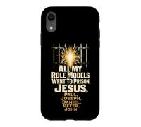 Christian All My Role Models Went To Prison Gift Case for iPhone XR