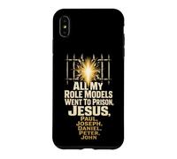 Christian All My Role Models Went To Prison Gift Case for iPhone XS Max