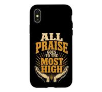 Christian All Praise Goes To The Most High Gift Case for iPhone X/XS