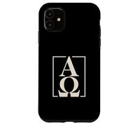 Christian Alpha Omega Revelation Faith Symbol Case for iPhone 11