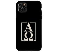 Christian Alpha Omega Revelation Faith Symbol Case for iPhone 11 Pro Max