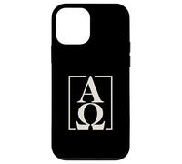 Christian Alpha Omega Revelation Faith Symbol Case for iPhone 12 mini