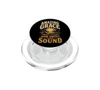 Christian Amazing Grace How Sweet The Sound Gift PopSockets PopGrip for MagSafe