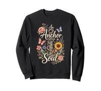 Christian An Anchor For The Soul Hebrews Bible Verse Gift Sweatshirt