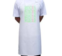 Christian apron by Faithful and True writing. Yahuah Yahusha Paleo matrix. (Yahuah Yahusha Paleo Hebrew)