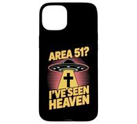 Christian Area 51 Ive Seen Heaven UFO Cross Case for iPhone 15 Plus