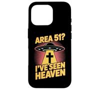 Christian Area 51 Ive Seen Heaven UFO Cross Case for iPhone 16 Pro