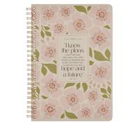 Christian Art Gifts 2027 Planner: Weekly & Daily Planning, Floral Designs | Jeremiah 29:11, Pink Floral, Soft Cover, Gold Spiral, Monthly Planning, Calendar, Appointments, Reminders, Back to School