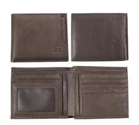 Christian Art Gifts Genuine Full Grain Leather RFID Blocking Scripture Wallets for Men, Bifold & Trifold Designs, Many Slots for Credit Cards, ID, Cash, Photos, Emblems or Debossed, Multiple Colors,