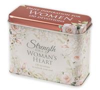 Christian Art Gifts Scripture Cards, Strength for a Woman's Heart, Double Sided Cards