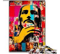 Christian Art Puzzles for Adults Teens 1000pc Puzzle, Suitable for Ages 14 And Up Family Fun It Is Ideal As A Gift for The Whole Family (50x75cm)