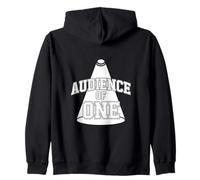 Christian Audience Of One Spiritual Focus Zip Hoodie
