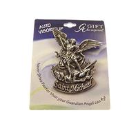 Christian Auto car visor clip St. Michael pewter 7cm Catholic safe journey gift