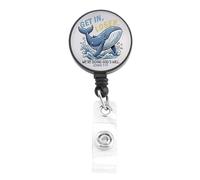 Christian Badge Reels Retractable Get in, Loser We’re Doing God’s Will Scripture Quote Religious Gifts Bible Verse Badge Reel